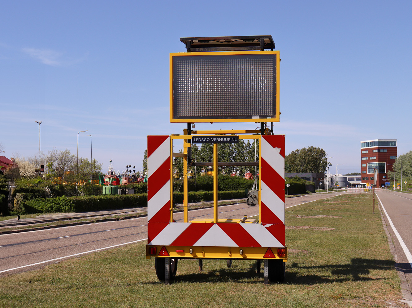 Tekstkar van LedsGo in Zeeland